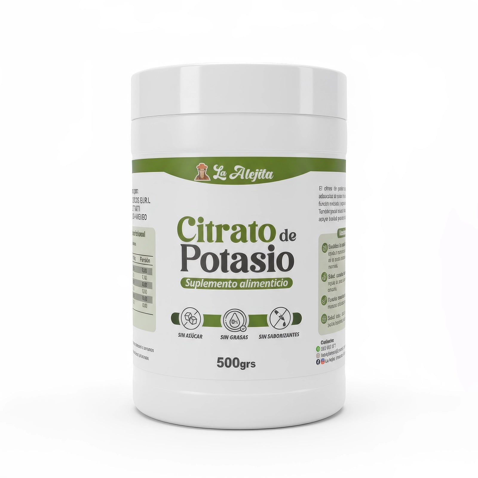 CITRATO DE POTASIO (RENDIMIENTO DIARIO)