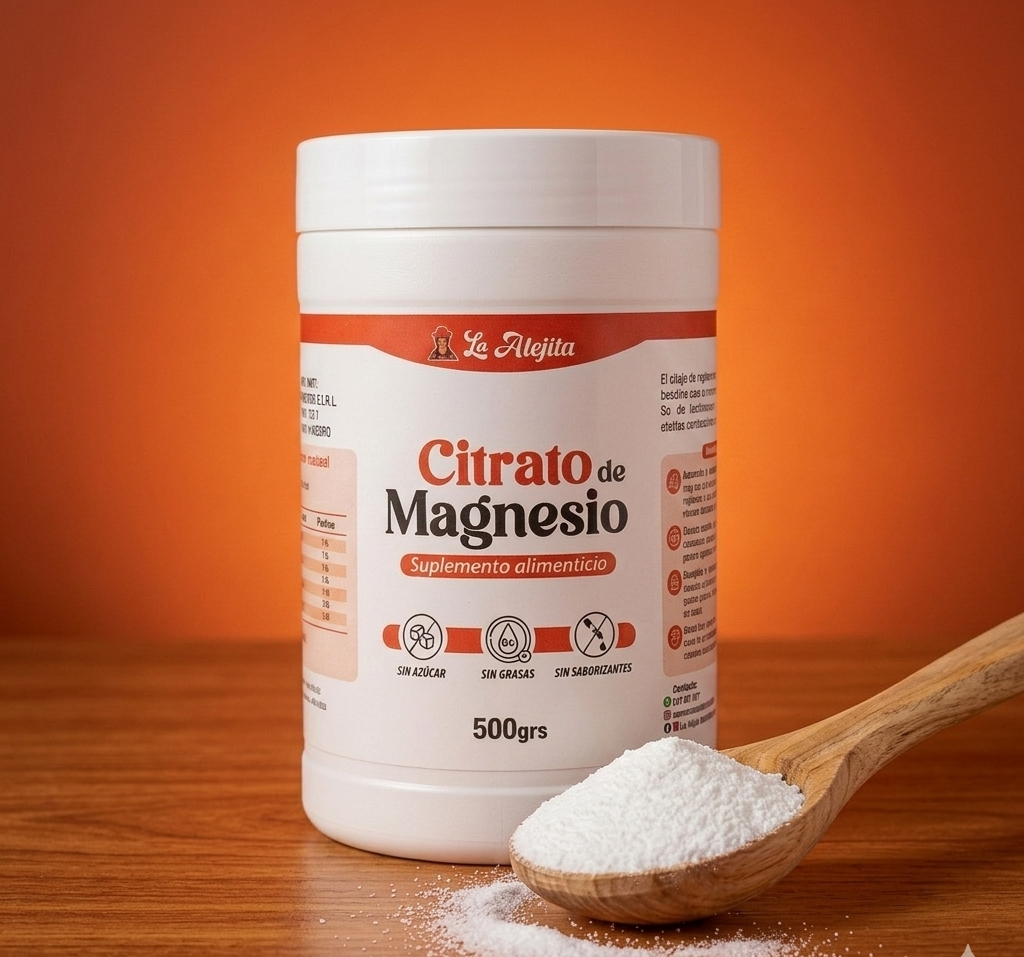 CITRATO DE MAGNESIO (RELAJACION Y EQUILIBRIO)
