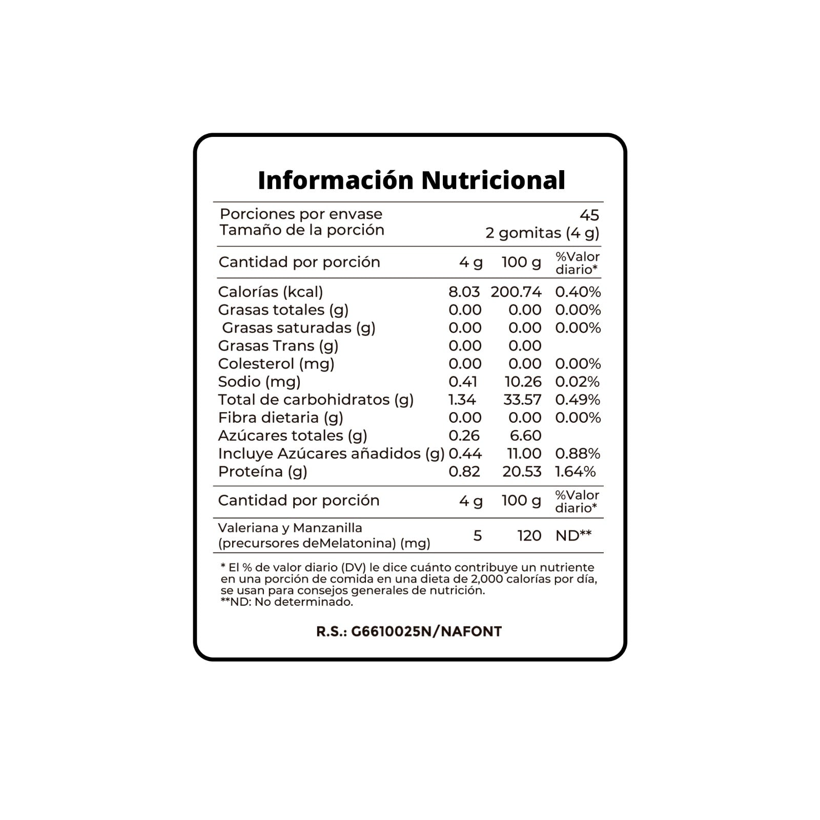 GOMITAS DE MELATONINA (DESCANSO Y RELAJACION)