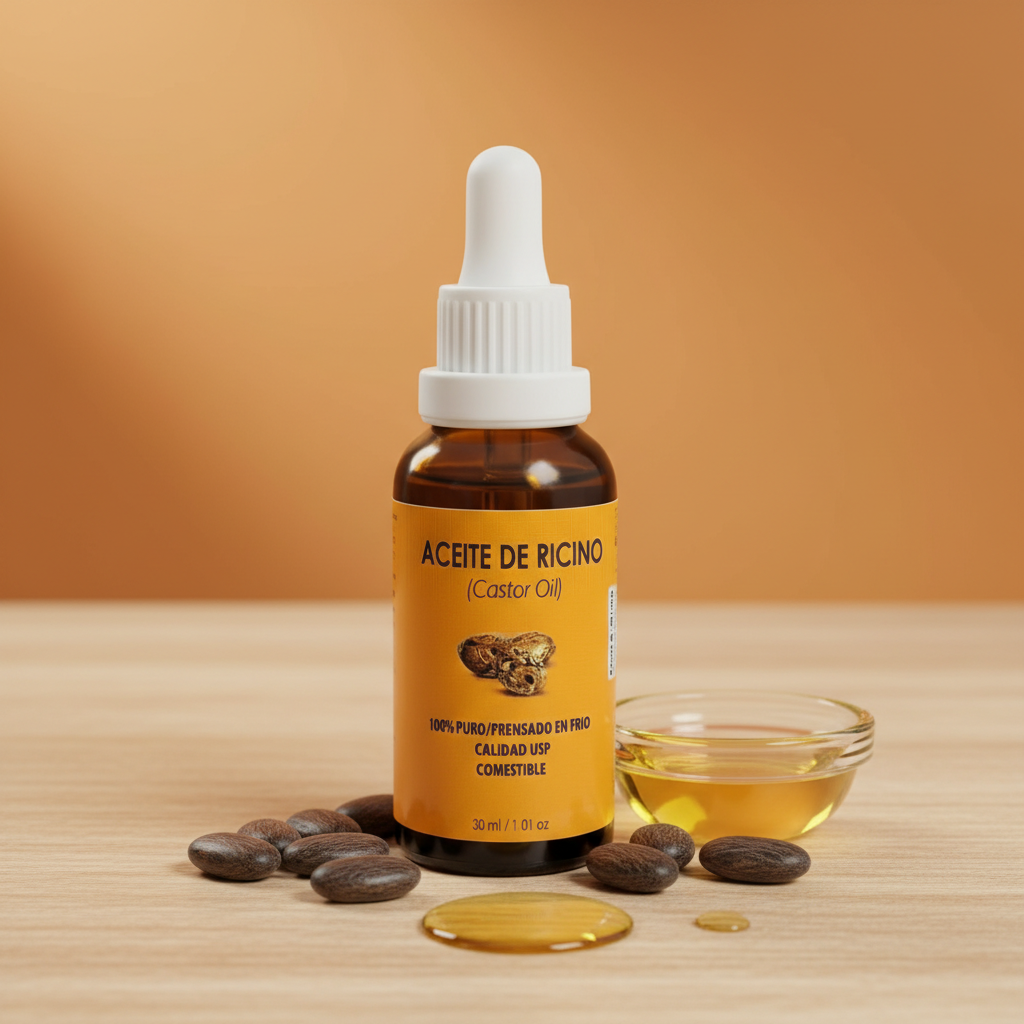 ACEITE DE RICINO (COMESTIBLE)